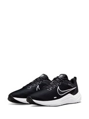 Nike Black/Grey Downshifter 12 Running Trainers - Image 5 of 10