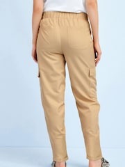 Kamelbraun - Umstandsmode Utility-Cargohose - Bild 2 von 7
