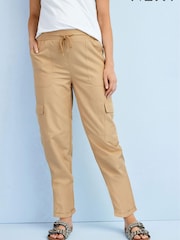 Kamelbraun - Umstandsmode Utility-Cargohose - Bild 3 von 7