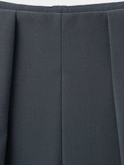 Mango Grey Pleated Straight Leg Trousers - Image 7 of 7