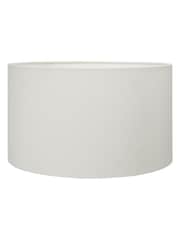 Pacific Silver Almas Silver Floor Lamp with White Shade - Image 3 of 5