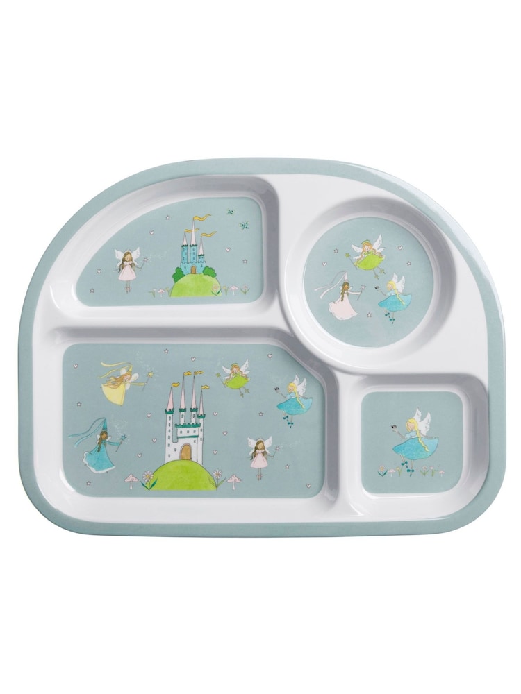 Sophie Allport Blue Princess Fairies Melamine Divider Plate - Image 1 of 1