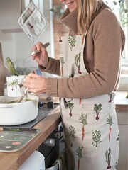 Sophie Allport Natural Homegrown 100% Cotton Adult Apron - Image 1 of 3