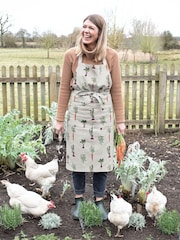 Sophie Allport Natural Homegrown 100% Cotton Adult Apron - Image 2 of 3