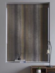 Gold Metallic Stripe Made To Measure Roman Blinds - Image 5 of 6