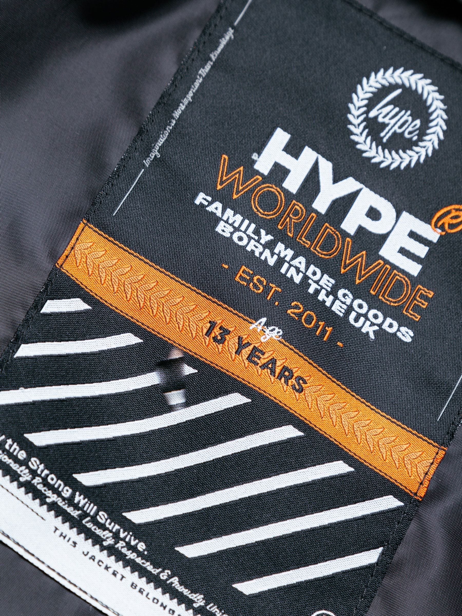 Buy Hype Black Boys Explorer Jacket from Next Luxembourg