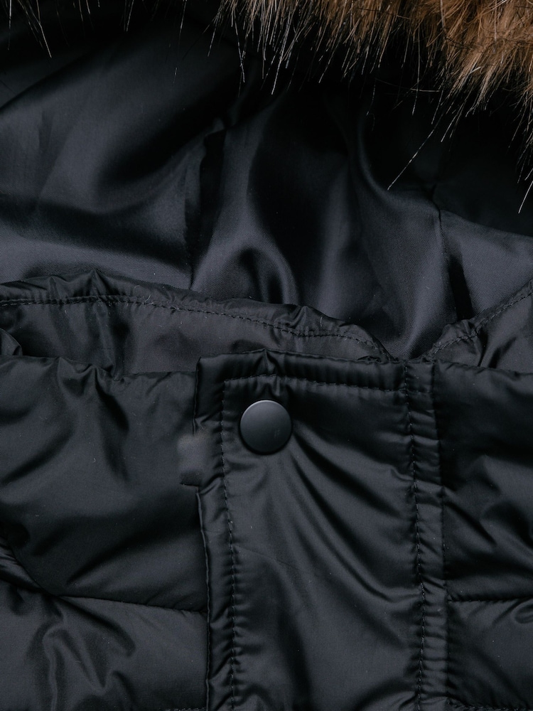 Noir - Veste Hype Explorer noire garçon - Image 6 of 11