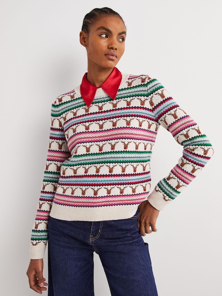 Grün - Boden Weihnachtlicher Pullover - Bild 1 von 5 Grün - Boden Weihnachtlicher Pullover - Bild 1 von 5