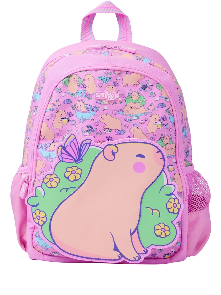 Smiggle Pink Weekend Junior Character Backpack - Image 1 of 3