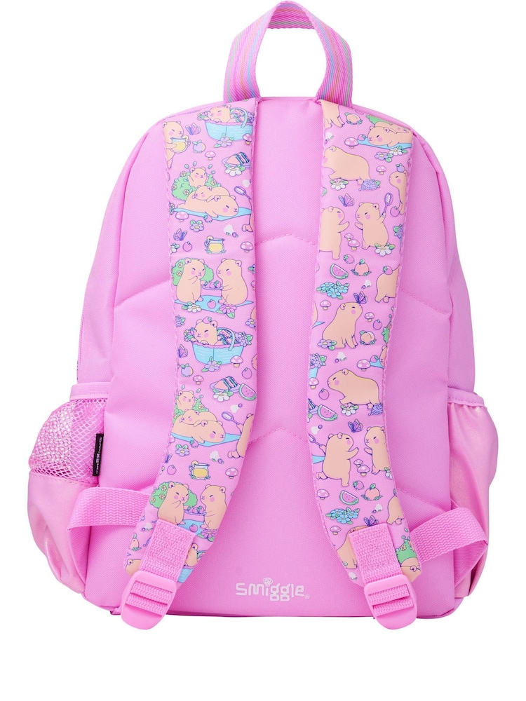 Smiggle Pink Weekend Junior Character Backpack - Image 2 of 3