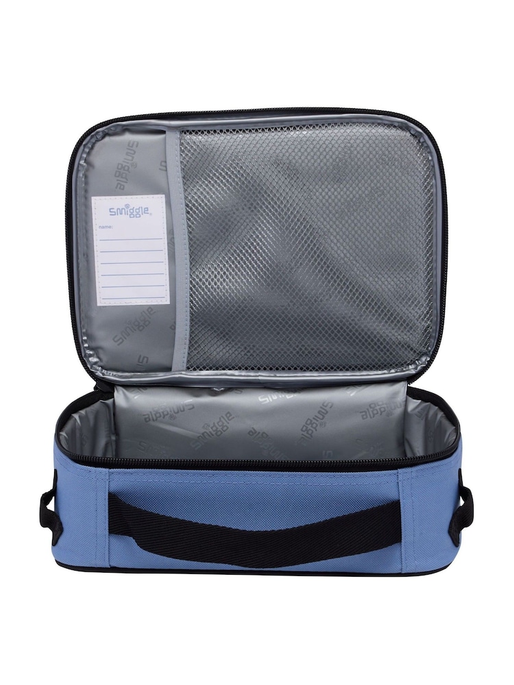 Smiggle Blue Aspire Oblong Attach ID Lunchbox - Image 2 of 2
