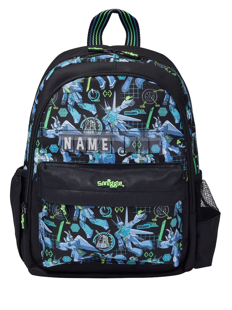 Smiggle Black Weekend Junior ID Backpack - Image 1 of 2