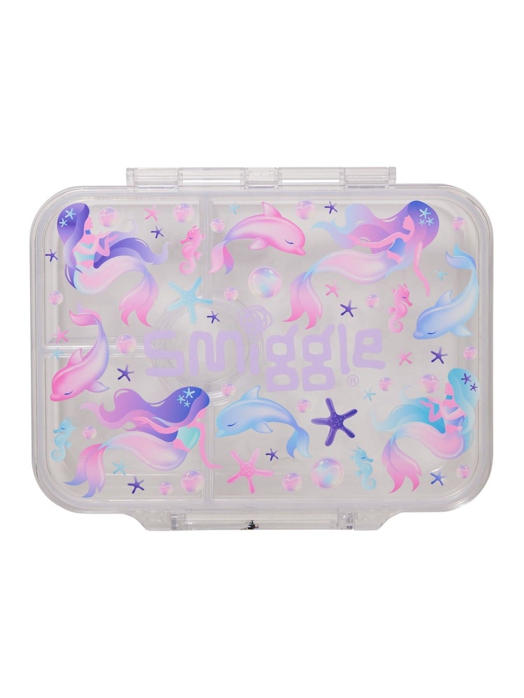 Bənövşəyi - Smiggle Aspire Medium See Me Bento Nahar qutusu - 3şəkildən 1 şəkil