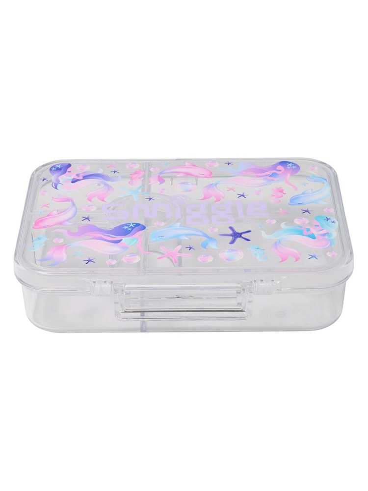 Bənövşəyi - Smiggle Aspire Medium See Me Bento Nahar qutusu - 3şəkildən 2 şəkil