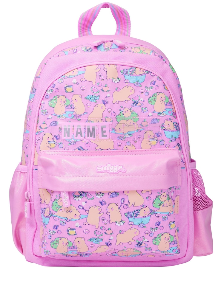 Smiggle Pink Weekend Junior ID Backpack - Image 2 of 3