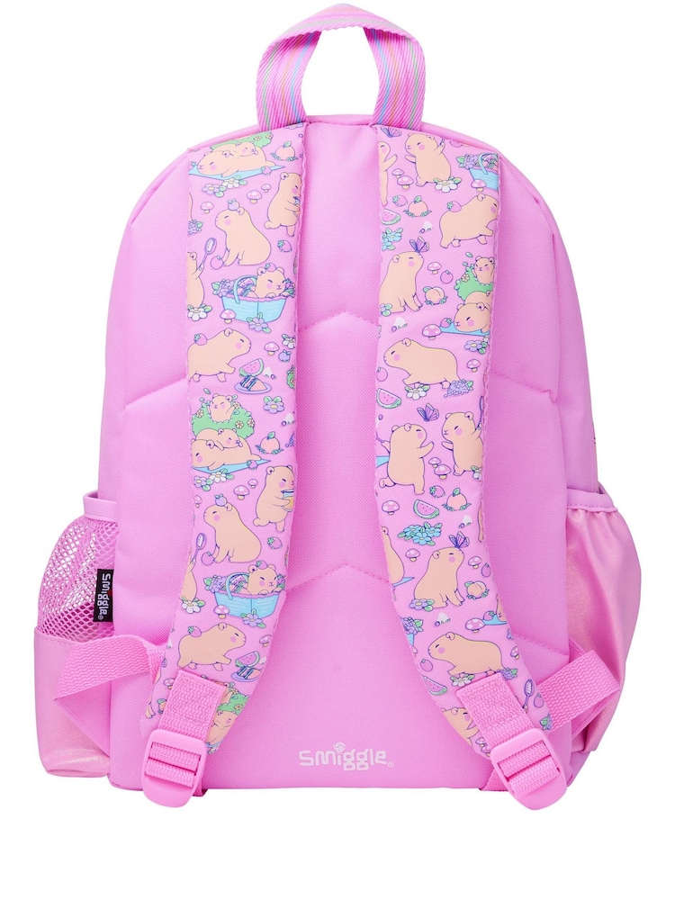 Smiggle Pink Weekend Junior ID Backpack - Image 3 of 3