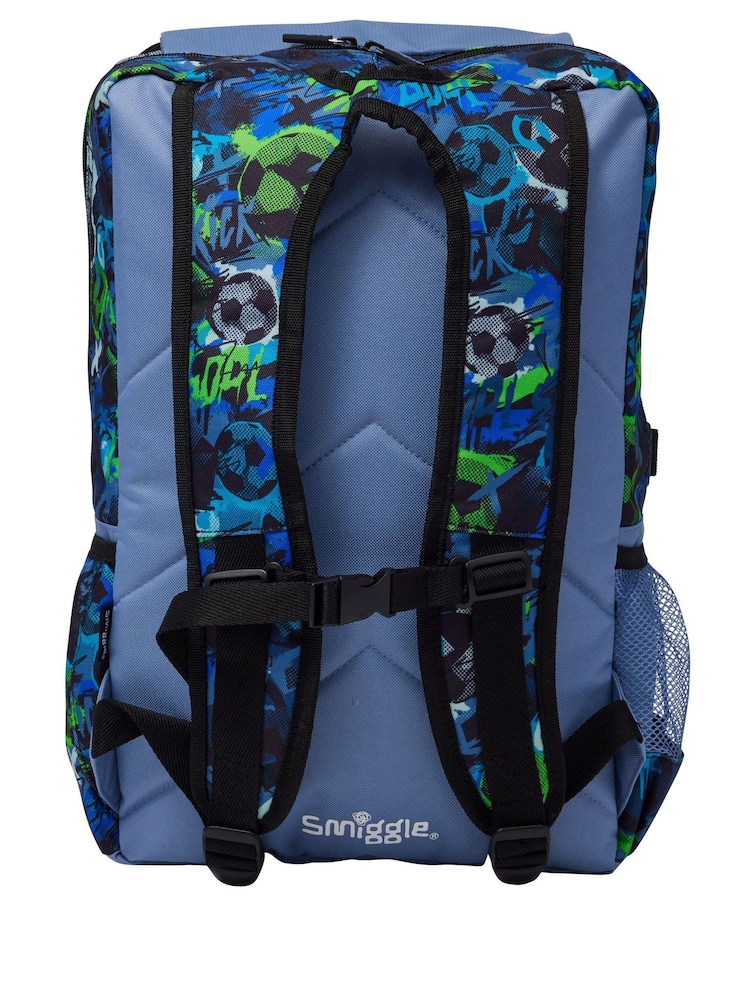 Asul - Smiggle Aspire Foldover Attach Backpack - Larawan 2 ng 2 Asul - Smiggle Aspire Foldover Attach Backpack - Larawan 2 ng 2