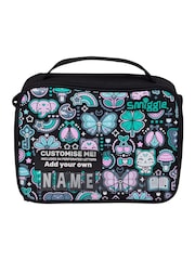 Smiggle Black Mix Aspire Oblong Attach ID Lunchbox - Image 1 of 2