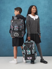 Black Mix - Smiggle Aspire Foldover Attach Backpack - Larawan 2 ng 5