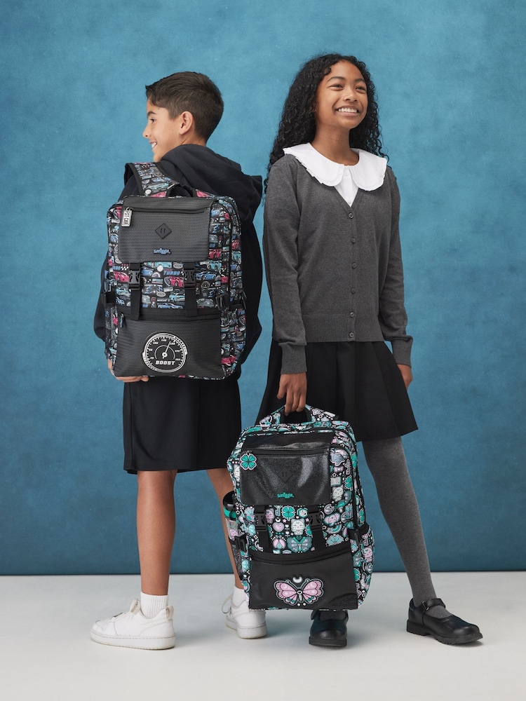 Black Mix - Smiggle Aspire Foldover Attach Backpack - Larawan 2 ng 5 Black Mix - Smiggle Aspire Foldover Attach Backpack - Larawan 2 ng 5
