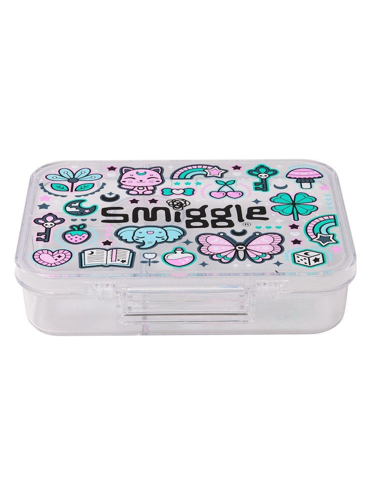 Black Qarışıq - Smiggle Aspire Medium See Me Bento Nahar qutusu - 3şəkildən 2 şəkil