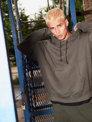 Black Relaxed Fit Heavyweight T-Shirt - Image 5 of 5
