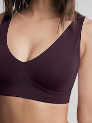 Plum Purple Ultimate Comfort Underarm & Back Smoothing Non Wire Bra - Image 1 of 5