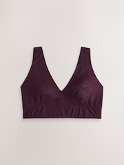 Plum Purple Ultimate Comfort Underarm & Back Smoothing Non Wire Bra - Image 3 of 5