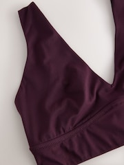 Plum Purple Ultimate Comfort Underarm & Back Smoothing Non Wire Bra - Image 4 of 5