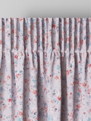 Laura Ashley Grey Blossom Made To Measure 100% Cotton Curtains - Image 6 of 9