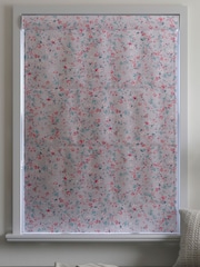 Laura Ashley Grey Blossom Made To Measure 100% Cotton Roman Blinds - Image 5 of 6