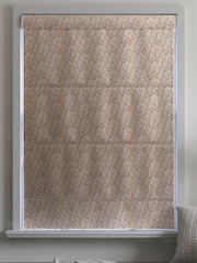 Laura Ashley Ochre Yellow Libby Made To Measure 100% Cotton Roman Blinds - Image 5 of 6
