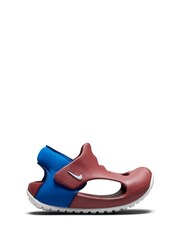 Nike Infant Pink Rust Sunray Protect Sandals - Image 1 of 10
