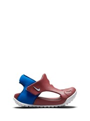 Nike Infant Pink Rust Sunray Protect Sandals - Image 3 of 10