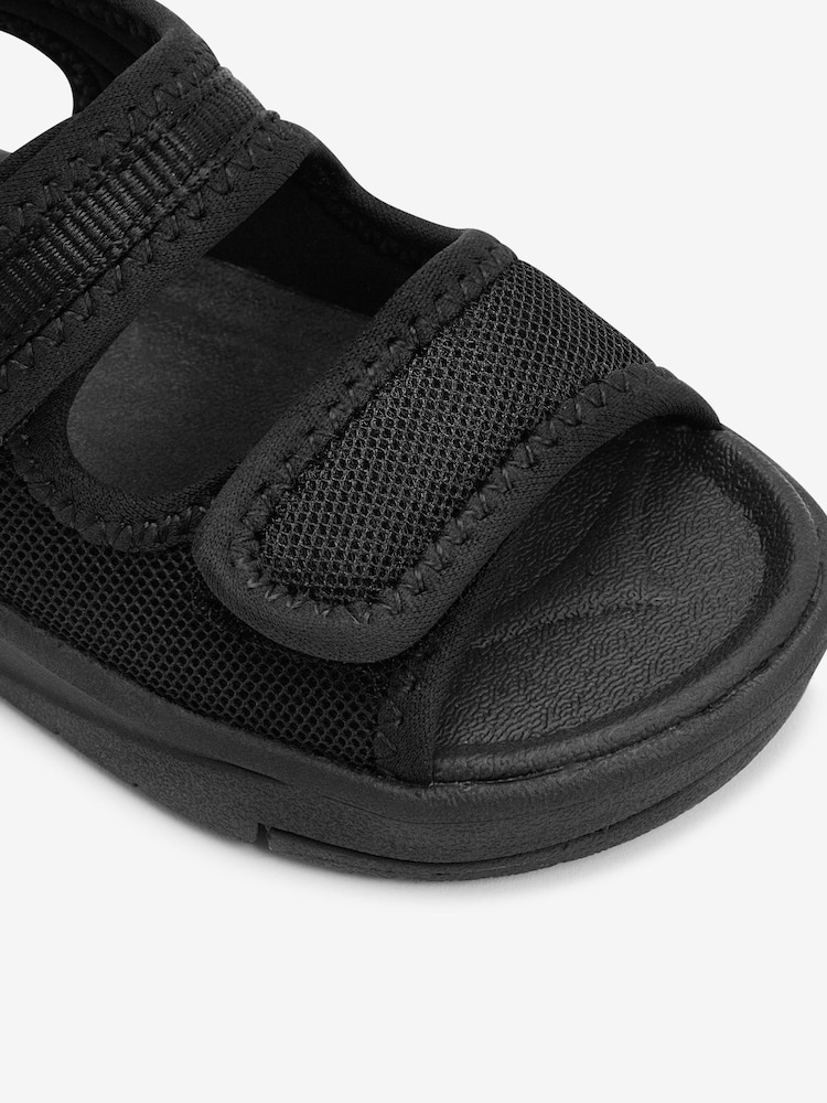 Black Touch Fastening Trekker Sandals - Image 8 of 8