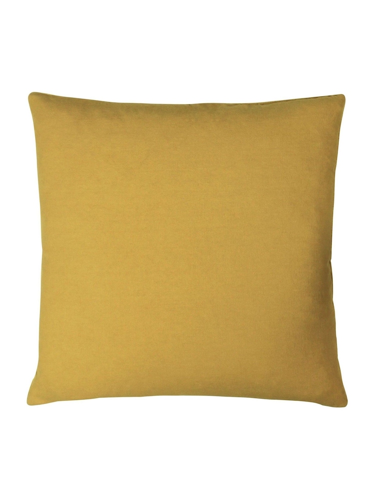 Furn 100% Cotton Angeles Floral Velvet Polyester Filled Cushion - Image 2 of 5