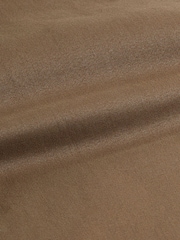 Tan Brown Straight Fit Belted Soft Touch Chino Trousers - Image 3 of 4