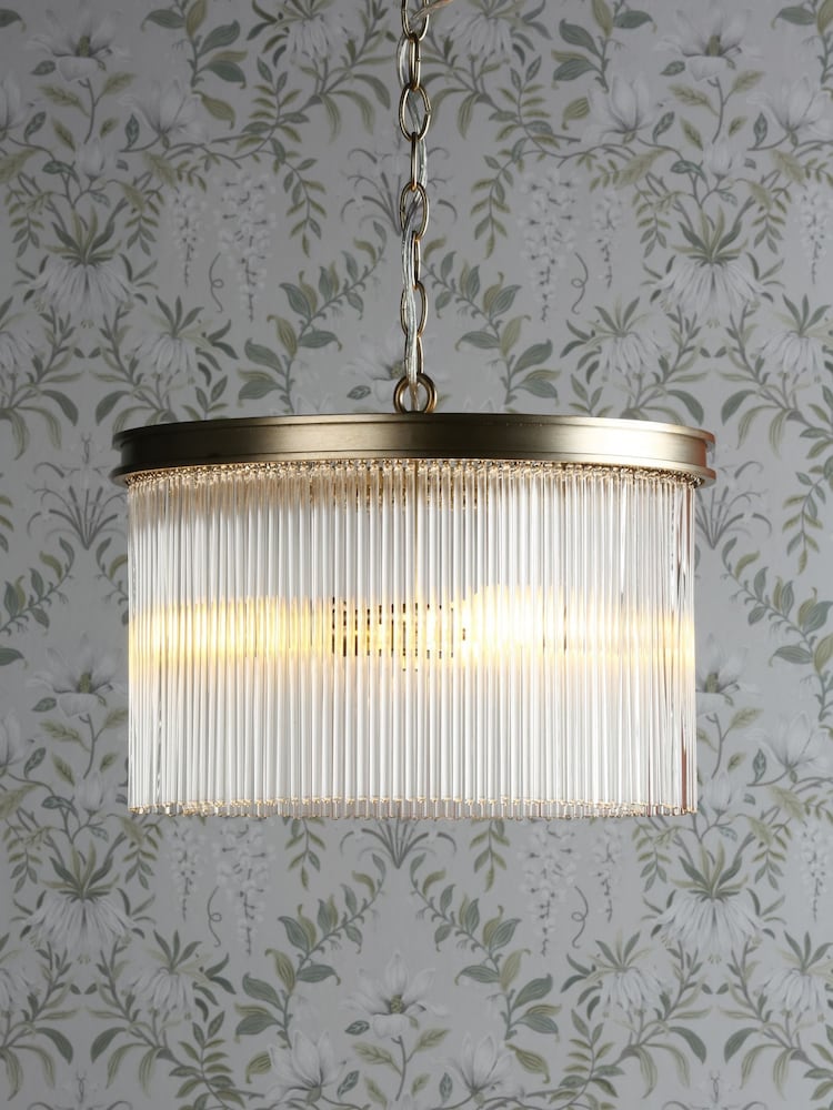 Laura Ashley Gold Manon Chandelier Light - Image 1 of 4 Laura Ashley Gold Manon Chandelier Light - Image 1 of 4
