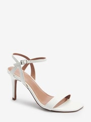 White Regular/Wide Fit Forever Comfort® Strappy Skinny Heel Sandals - Image 4 of 6