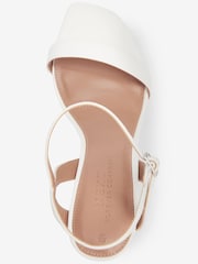 White Regular/Wide Fit Forever Comfort® Strappy Skinny Heel Sandals - Image 5 of 6