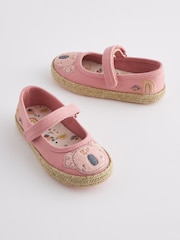 Pink Koala Standard Fit (F) Mary Jane Shoes - Image 1 of 6