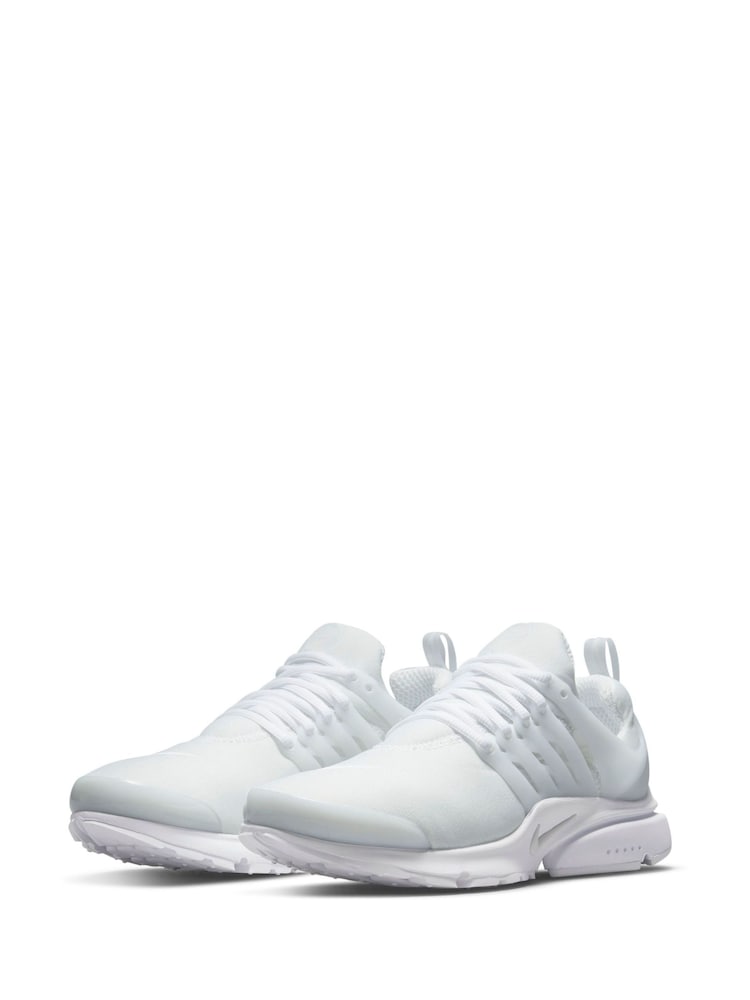 Nike Air White Presto Trainers - Image 3 of 8