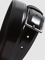 Reiss Black Martin Formal Suit Belt - Image 4 of 6