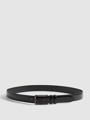 Reiss Black Martin Formal Suit Belt - Image 6 of 6