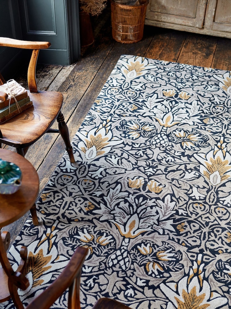 Morris & Co. Red Bullerswood Rug - Image 2 of 4