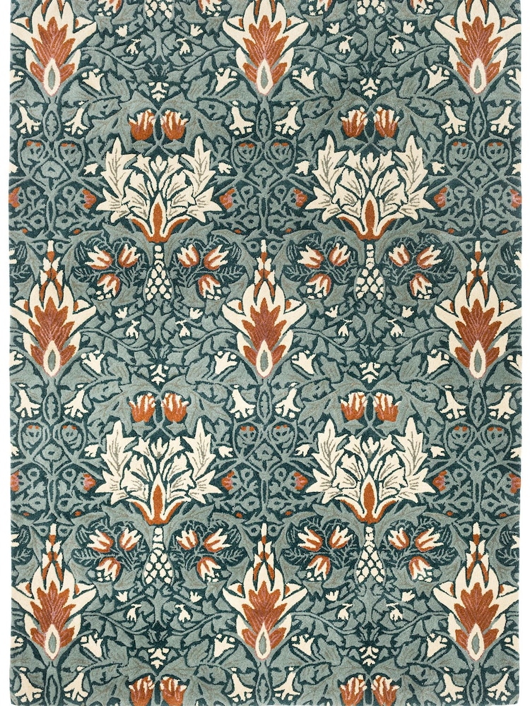 Morris & Co. Grey Bullerswood Rug - Image 2 of 4