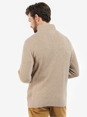 Barbour® Natural Nelson Essential Half Zip Jumper - Image 3 of 7