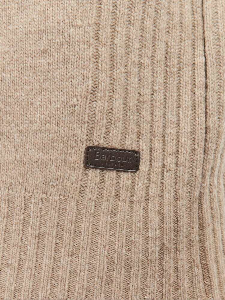 Barbour® Natural Nelson Essential Half Zip Jumper - Image 7 of 7