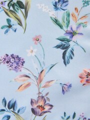 Blau - Set mit Blumenkrawatte und Einstecktuch (1—16 Jahre) - Bild 4 von 4