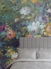 Laura Ashley Green Mathilde 10M Mural - Image 1 of 4